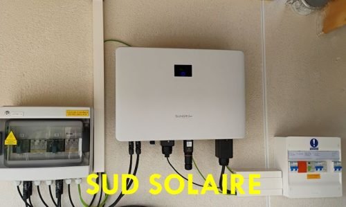 Sungrow 6kWc hybride 2 mppt Consuel Cas 1